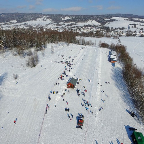 XXXI Bieszczadzki Bieg Lotników- dzień I (dron) 